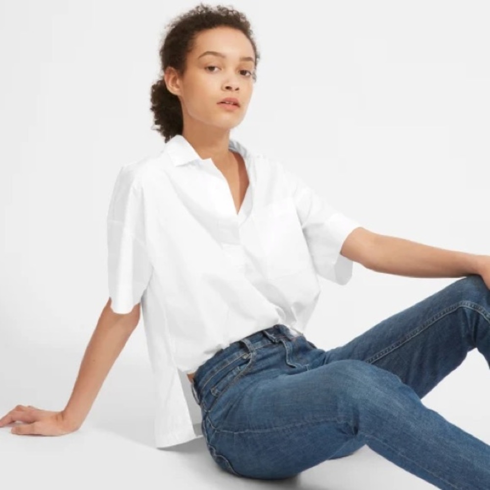 Everlane Short Sleeve Popover